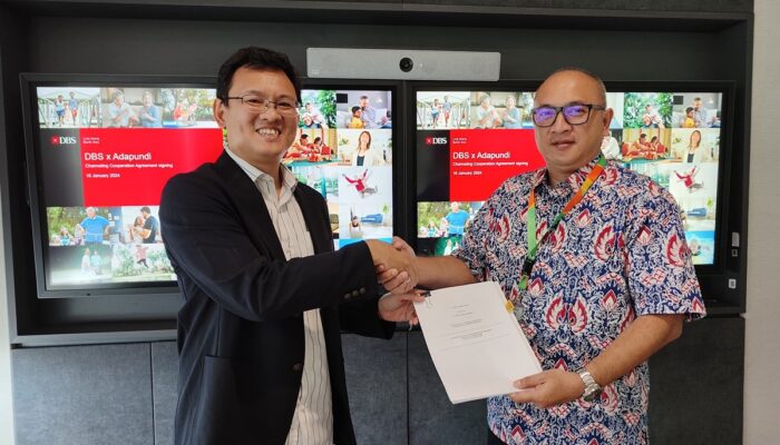 Awali Tahun 2024, Adapundi Jalin Kerja Sama Loan Channeling dengan Bank DBS Indonesia