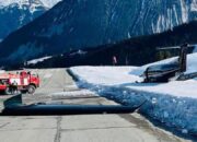 Pesawat Pilatus PC-12 kehilangan Sayap Kiri saat Mendarat Darurat di Bandara Courchevel Prancis