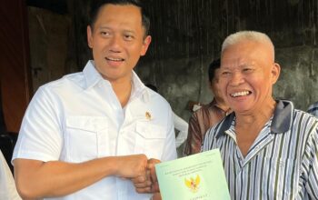 AHY Lakukan Kunker Pertamanya sebagai Menteri ATR/BPN ke Provinsi Sulawesi Utara