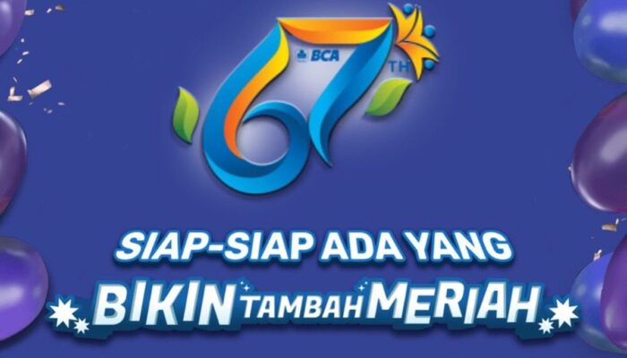 HUT ke-67, BCA Beri Beragam Promo, Diskon 67%, hingga Layanan Kesehatan Gratis