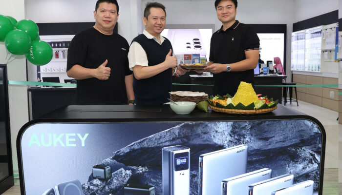 AUKEY “Flagship Island Booth” Hadir di Istana BEC 2 Bandung