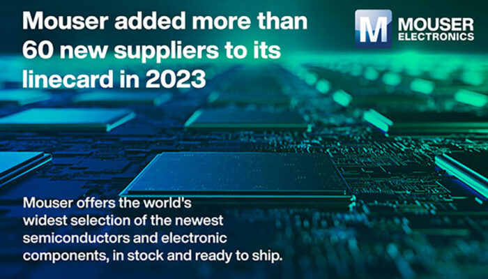 Mouser Electronics Perluas “Line Card”, Tambahkan Lebih dari 60 Produsen pada 2023