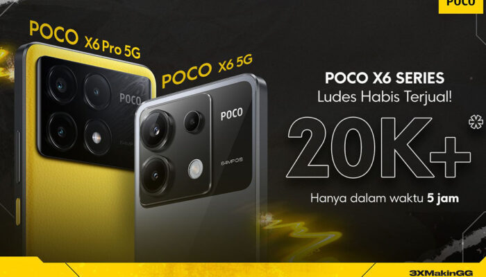 POCO X6 Series Ludes Terjual Hanya dalam 5 Jam!