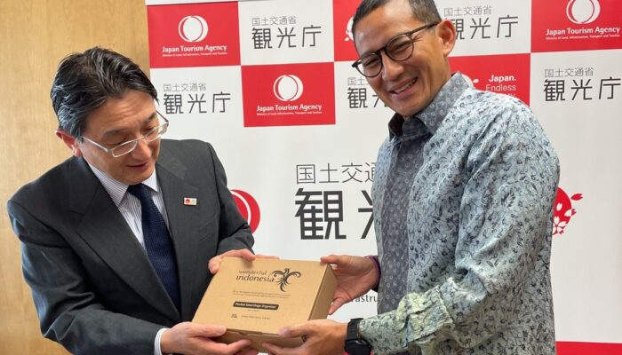 Menparekraf Jajaki Peluang Kerja Sama dengan Japan Tourism Agency