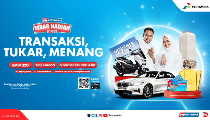 MyPertamina Tebar Hadiah 2024, Hadiah Utama BMW 320i hingga Haji Furoda