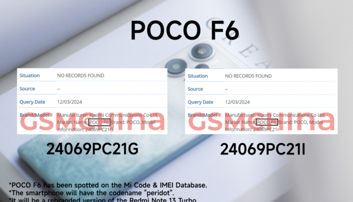 POCO F6 akan Dirilis dalam Waktu Dekat