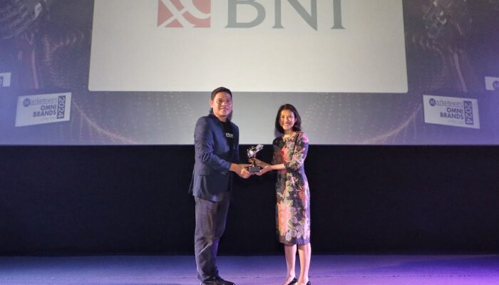 BNI Sabet Penghargaan Marketeers OMNI Brand of The Year 2024