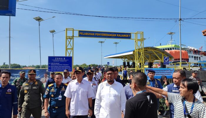 Kemenhub Cek Kesiapan Skenario Penanganan Angkutan Laut Arus Mudik Lebaran di Jatim dan Bali