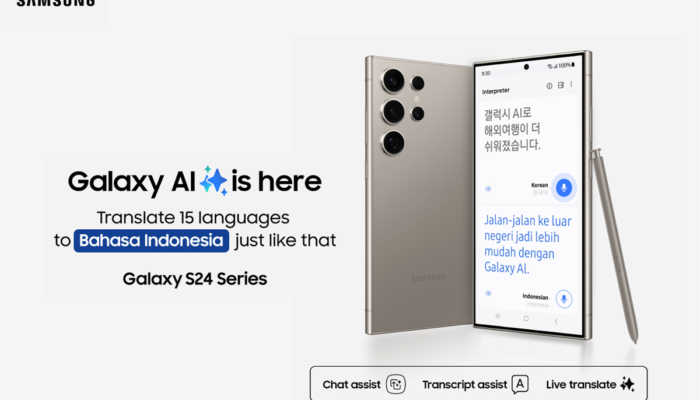 Galaxy AI Bahasa Indonesia Telah Hadir di Galaxy S24 Series