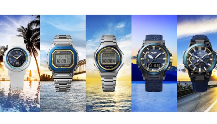 Casio Rayakan Ulang Tahun ke-50 Merek Jam Tangannya dengan Desain Baru “Sky and Sea”