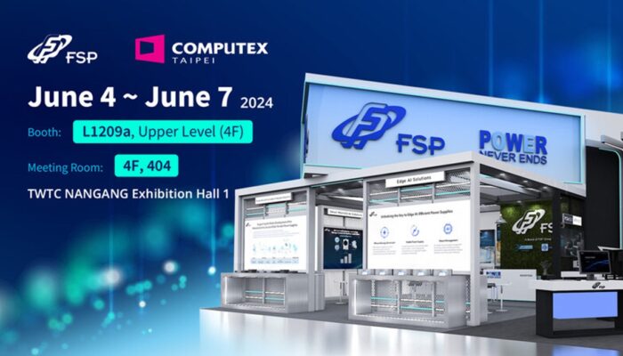 FSP Group Pamerkan Solusi Edge AI, Komunikasi Jaringan dan USB PD Power di Computex 2024