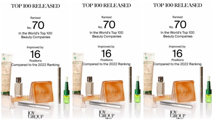 Joy Group Capai Peringkat Ke-70 dalam Daftar WWD Beauty Inc Top 100