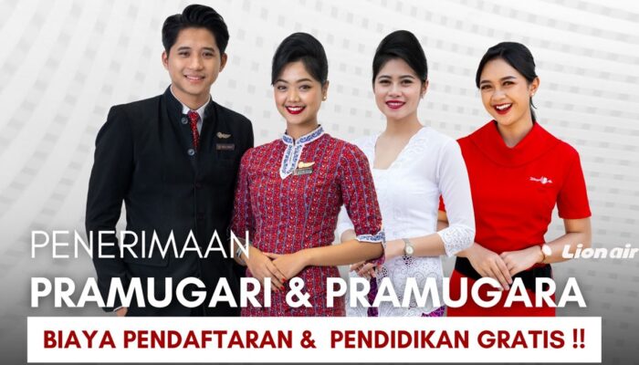 Lion Group Buka Kesempatan Emas Berkarier sebagai Pramugara dan Pramugari