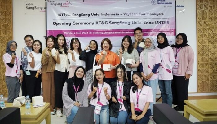 KT&G Resmikan Univ. Zone di Universitas Tarumanagara untuk mahasiswa Indonesia