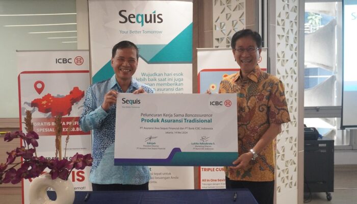 Sequis Financial dan Bank ICBC Indonesia Luncurkan Produk Asuransi Jiwa Tradisional