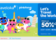 Traveloka Bersama Baby Shark Ajak Keluarga Jelajahi Dunia dengan Diskon Istimewa Hingga 50%