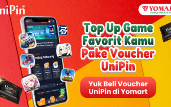 UniPin Voucher Kini Tersedia di Yomart, Berikut Cara Top Up-nya!