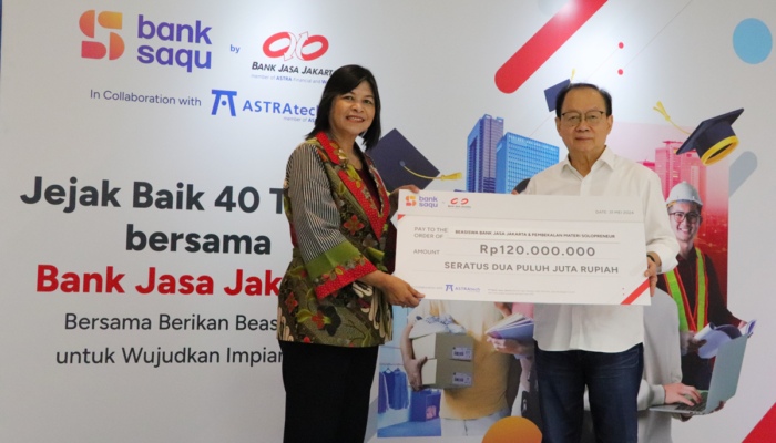 Bank Jasa Jakarta Beri Beasiswa dan Pembekalan Solopreneur kepada Mahasiswa ASTRAtech
