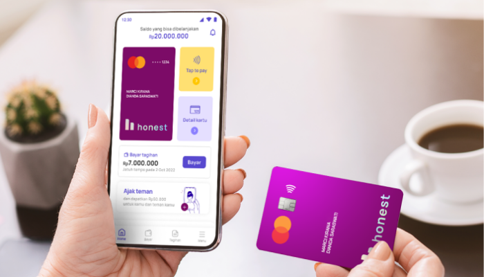 Honest Tawarkan Kartu Kredit Numberless, Ini Keungggulannya 