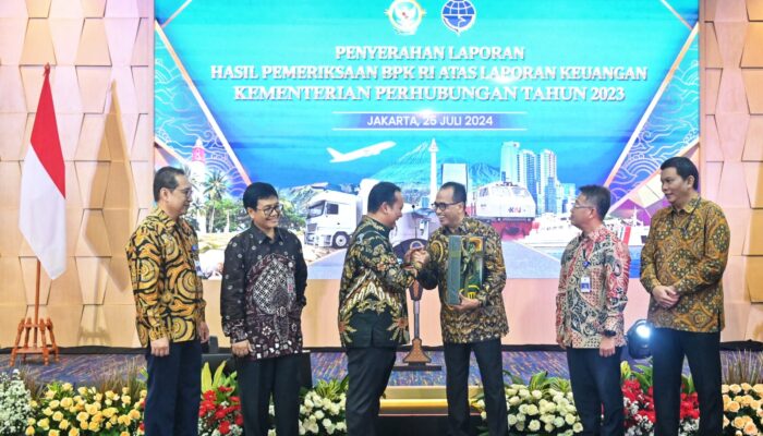 Kemenhub Raih Predikat Wajar Tanpa Pengecualian Selama 11 Kali Berturut-turut