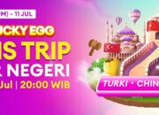 Heboh War Lucky Egg! Pengguna Lazada Bisa Berburu Liburan Gratis ke 3 Negara