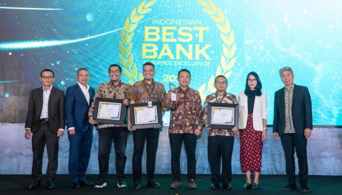 Bank DKI Sabet Penghargaan The 3rd Best Overall BPD di Indonesia Banking Service Excellence 2024