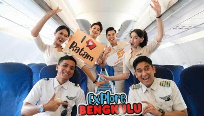 Super Air Jet Buka Rute Penerbangan Bengkulu-Batam PP