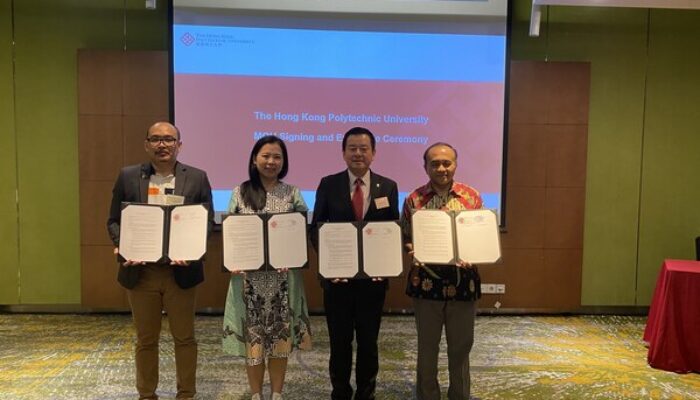 The Hong Kong Polytechnic University Pererat Kemitraan Global di Indonesia