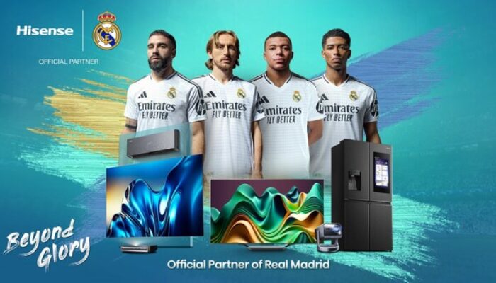 Hisense Jadi Sponsor Resmi Real Madrid