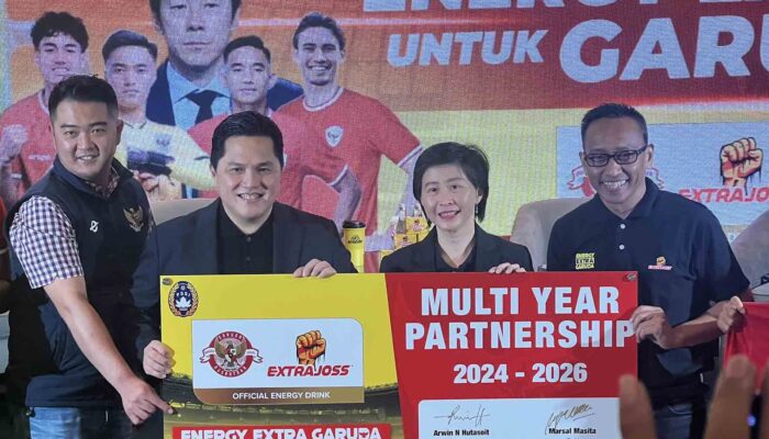 Momen 30 Tahun, ExtraJoss Ajak Masyarakat Indonesia Berikan “Energy Extra untuk Garuda” Menuju Pentas Dunia