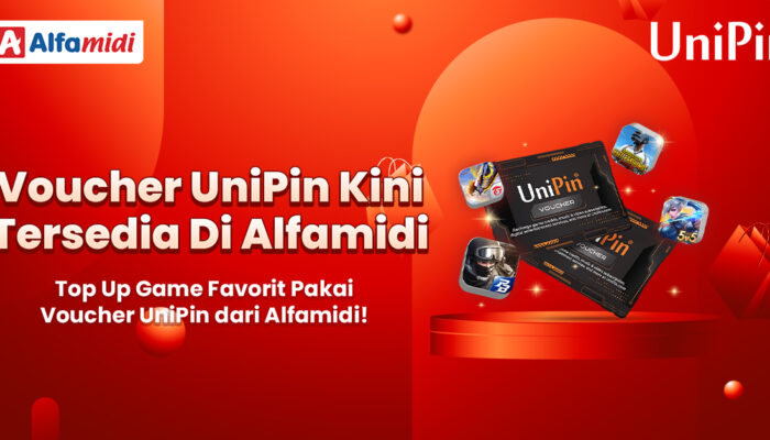 Top Up Voucher UniPin Sekarang Bisa di Alfamidi, Begini Caranya