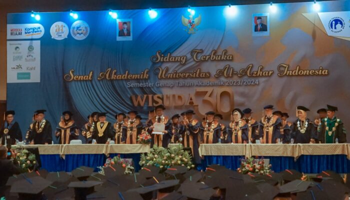 Universitas Al-Azhar Indonesia Luluskan 545 Wisudawan & Wisudawati Angkatan ke-30 