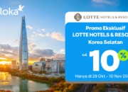 Promo Eksklusif Traveloka & Lotte : Liburan Mewah di Korea Selatan