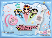 Casio BABY-G Kolaborasi The Powerpuff Girls  BABY-G+PLUS Dua Fungsi: Jam Tangan dan Aksesori Charm 