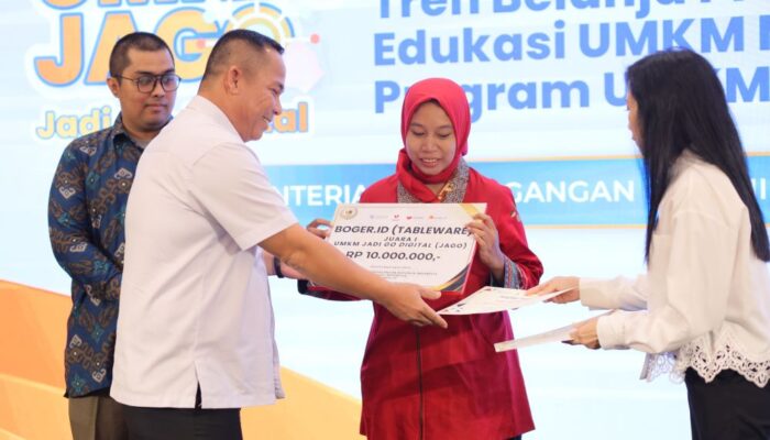 Program UMKM Jadi Go Digital, Ratusan UMKM Siap Naik Kelas  