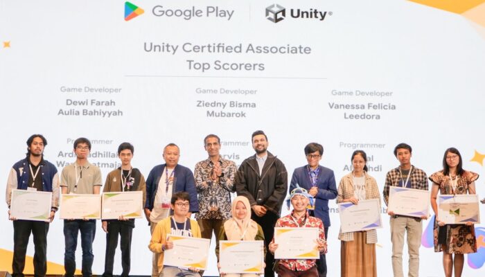 Ini Dia 3 Top Scorer dan Lulusan Program Play x Unity tahun 2024