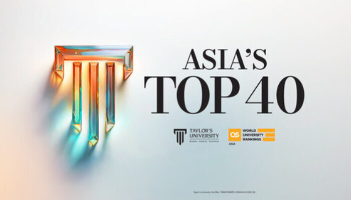 Peringkat Taylor’s University Tempati Posisi Ke-36 dalam QS Asia University Rankings 2025