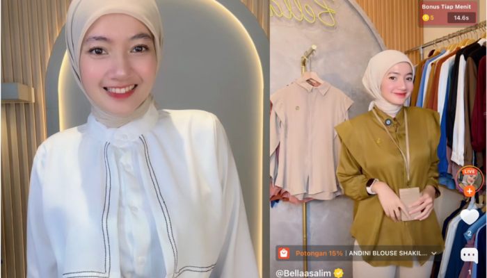 Berawal dari Hobi, Bella Salim Ubah Nasib Keluarga Melalui Shopee Live