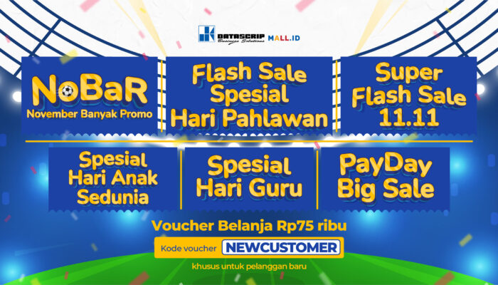 Keseruan Laga Timnas Semakin Terasa dengan Promo ‘NoBaR’ dari DatascripMall.ID