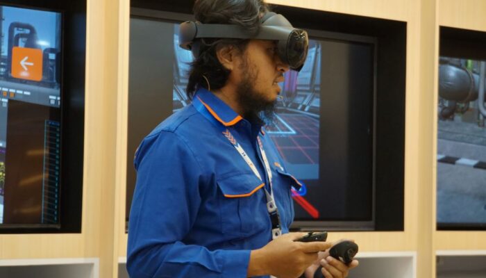 Tingkatkan Kompetensi dan Daya Saing Operator, Pupuk Kaltim Kembangkan Fasilitas VR House of Future