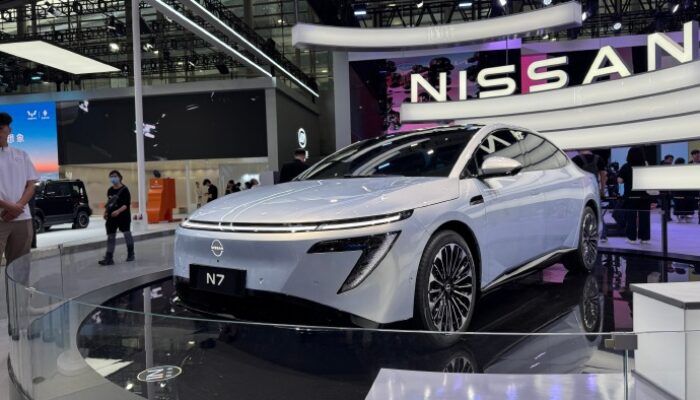 Nissan Kenalkan Sedan N7 All-Electric untuk Pasar China