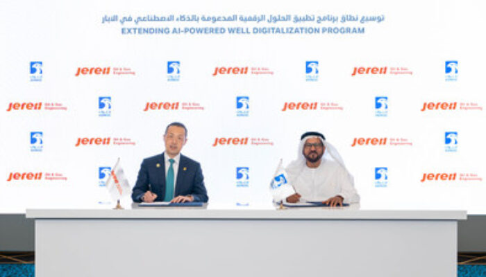 Jereh Raih Kontrak Senilai 920 Juta Dolar AS dari ADNOC untuk Proyek Digitalisasi Sumur Migas