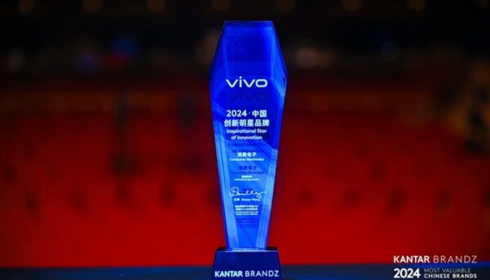 vivo Debut di Kantar BrandZ Sebagai Most Valuable Chinese Brands 2024