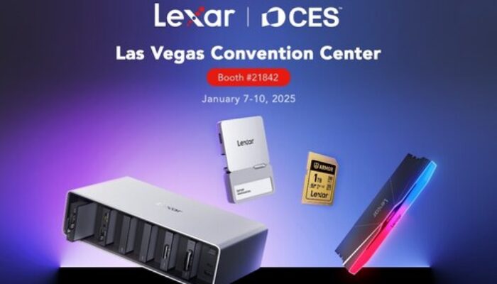 Lexar Pamerkan Koleksi Produk Lengkap bagi Fotografer, Sineas dan Pemain Gim di CES 2025