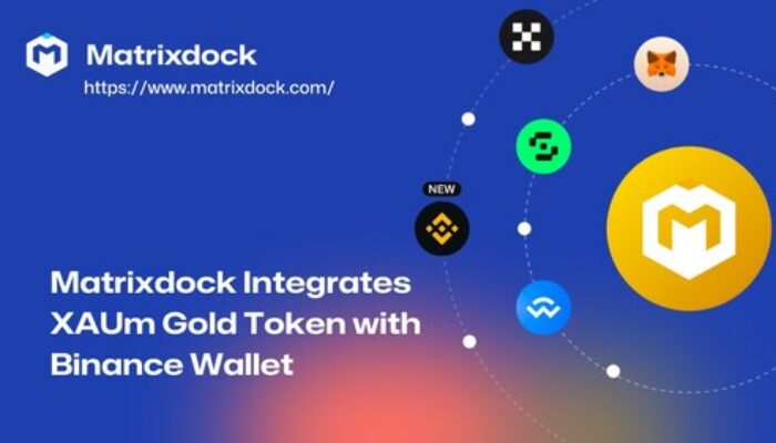 Matrixdock Integrasikan Token Emas XAUm dengan Binance Wallet untuk Meningkatkan Kesetaraan Finansial