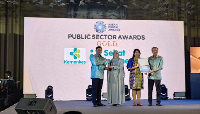 Kemenkes Raih Gold Award pada ASEAN Digital Awards 2025 atas Inovasi Digitalisasi Kesehatan