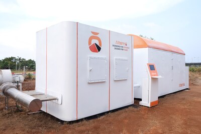 Sistem Alternō Hybrid digunakan untuk mengeringkan biji kopi di Buon Ma Thuot, Vietnam (PRNewsfoto/Alternō)