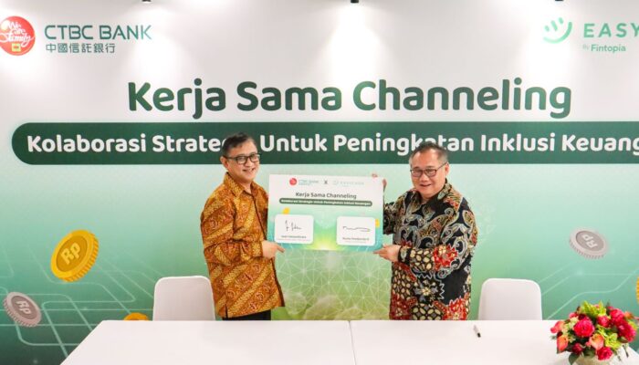 CTBC Indonesia Salurkan Pendanaan Lebih dari Rp250 Miliar ke Easycash untuk Dorong Inklusi Keuangan Nasional