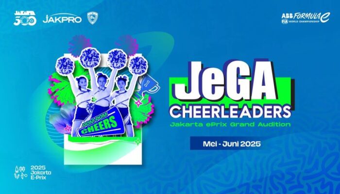 Pendaftaran Jakarta E-Prix Grand Audition (JeGA) Cheerleaders Dibuka