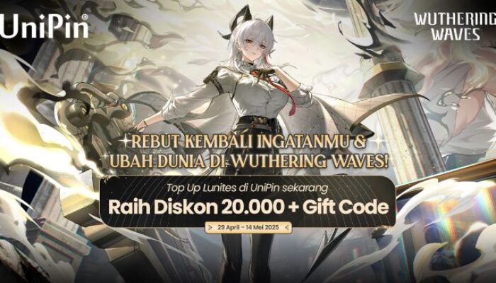 UniPin Jalin Kolaborasi dengan Wuthering Waves Dukung Peluncuran Global Game RPG Terbaru